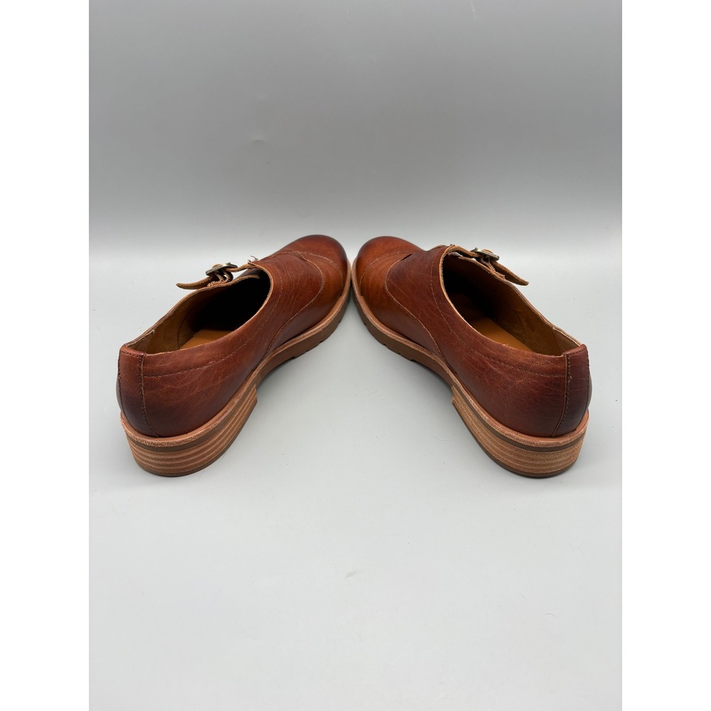 Kork-Ease Niseda Womens Size 9 M Monk Strap Leather Oxford Shoes Brown KE0019916 - Picture 2 of 5